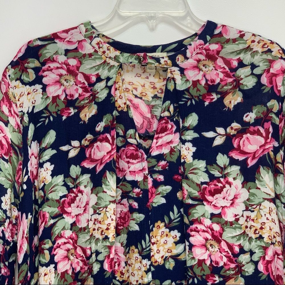UMGEE floral tunic or mini dress oversized
